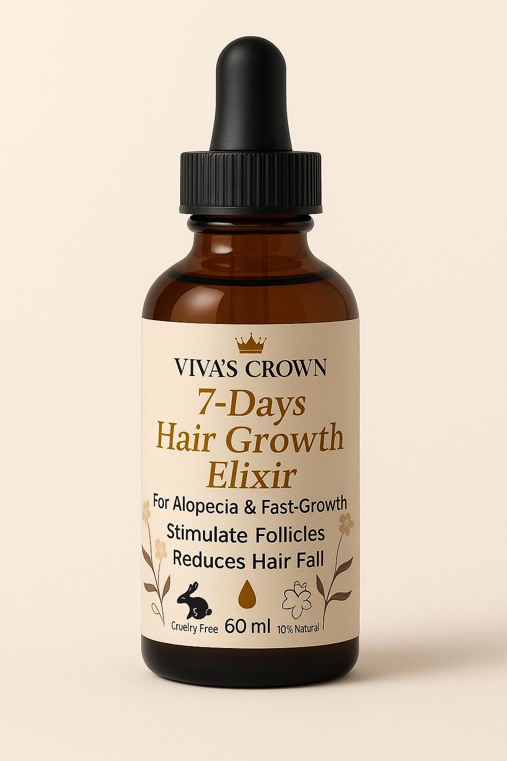 VIVA'S CROWN - 7 DAYS HAIR GROWTH ELIXIR